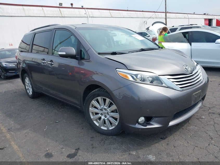 2017 TOYOTA SIENNA LIMITED 7 PASSENGER | 5TDDZ3DC0HS152382 | UPCARS