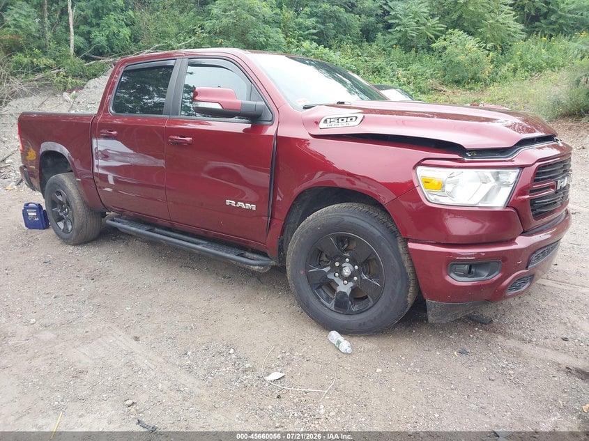 2019 RAM 1500 BIG HORN/LONE STAR  4X4 5'7 BOX | 1C6SRFFT6KN608234 | UPCARS