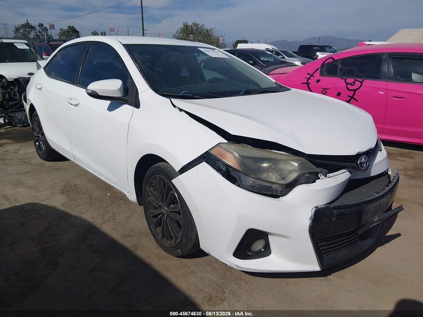 2016 TOYOTA COROLLA S PLUS | 5YFBURHE5GP432519 | UPCARS