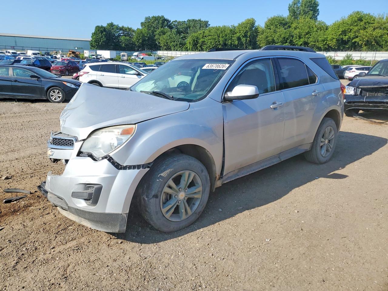 2015 CHEVROLET EQUINOX LT | 1GNALBEK3FZ125717 | UPCARS