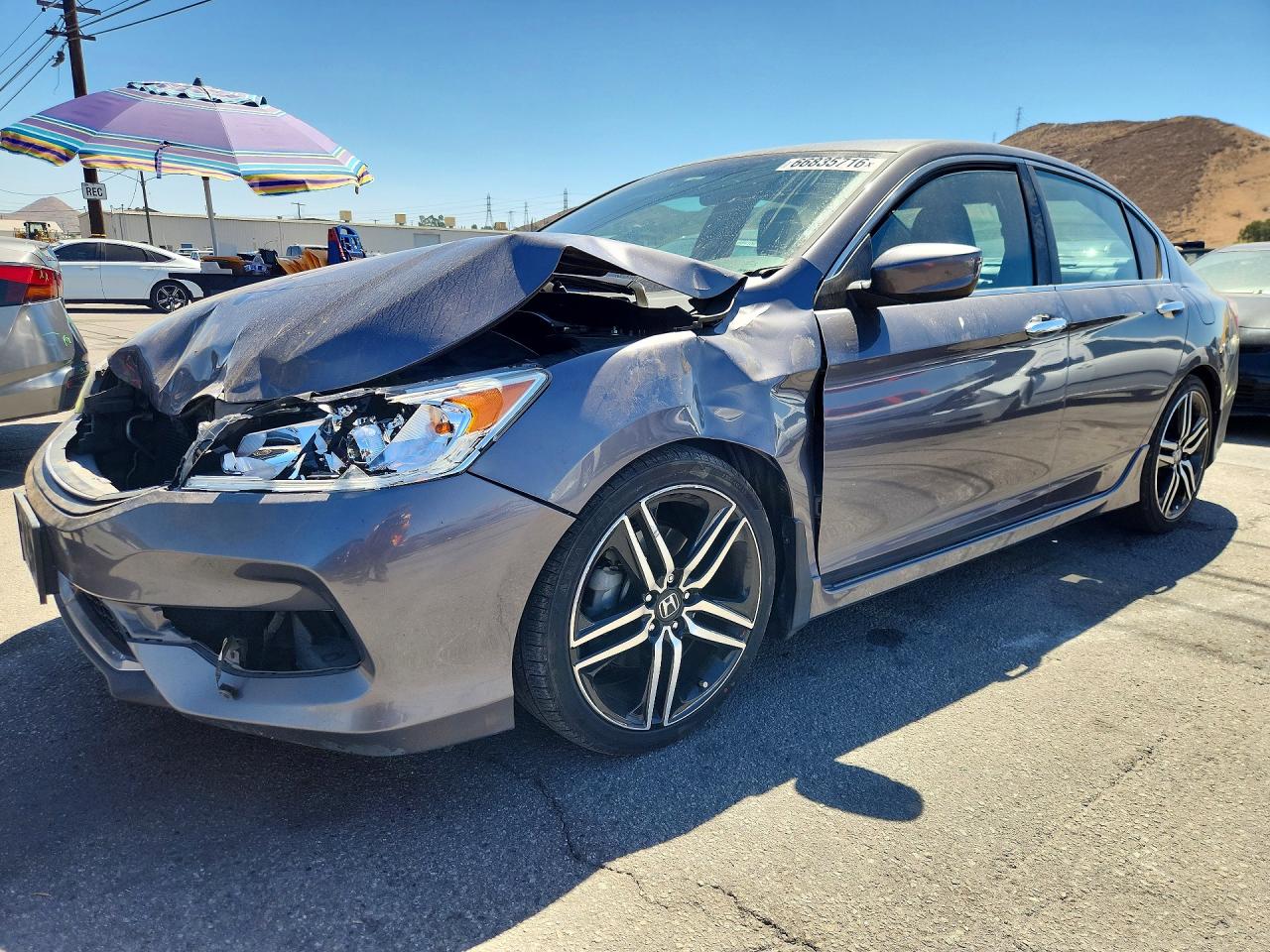 2017 HONDA ACCORD SPORT | 1HGCR2F59HA301052 | UPCARS