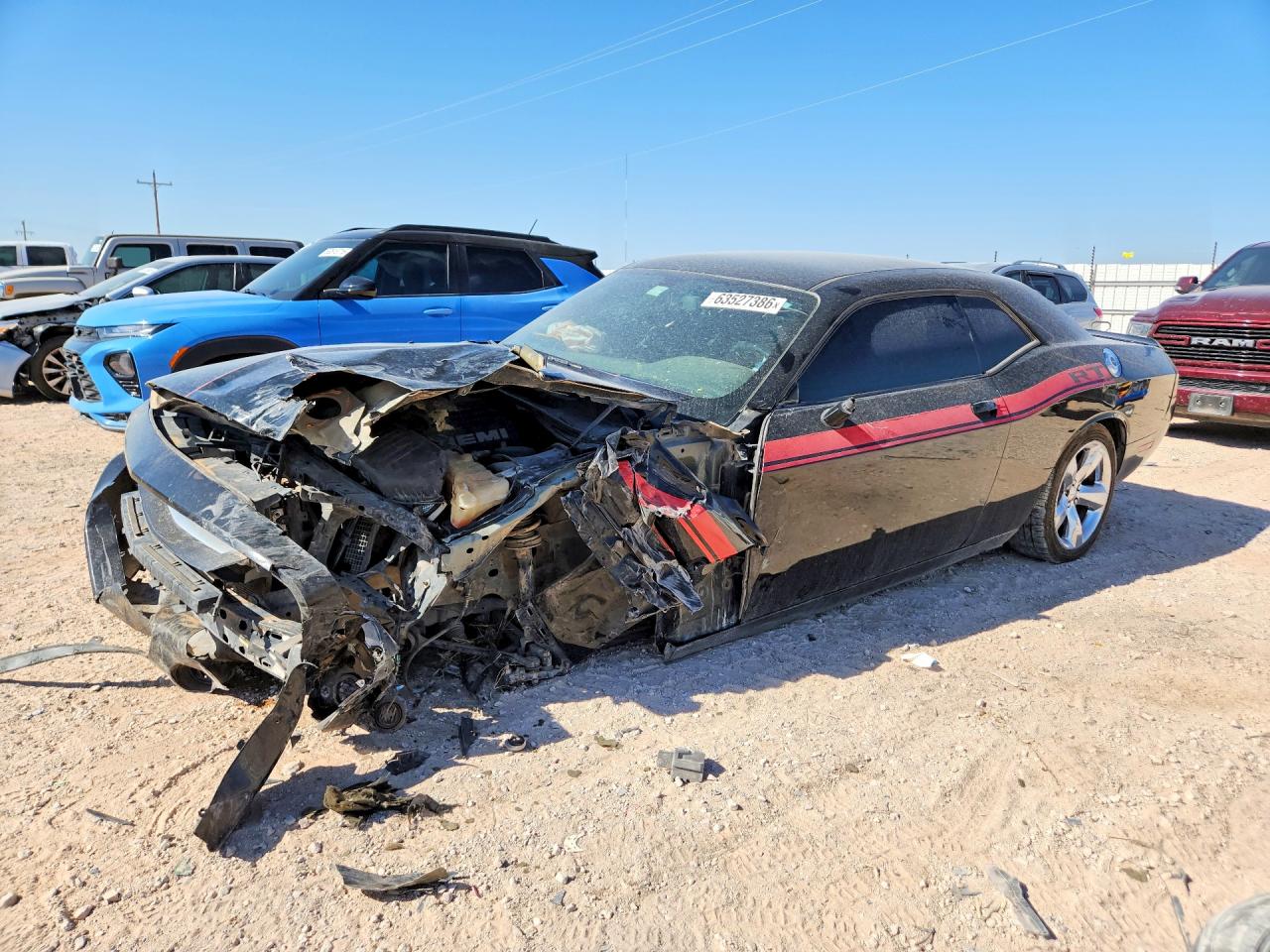 2014 DODGE CHALLENGE R/T | 2C3CDYBT3EH302591 | UPCARS