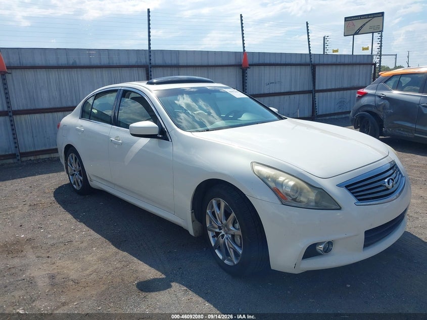 2011 INFINITI G37 JOURNEY | JN1CV6AP3BM504117 | UPCARS