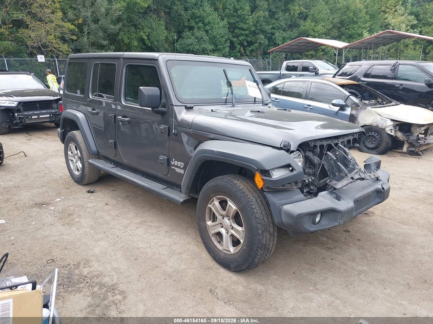 2018 JEEP WRANGLER UNLIMITED SPORT S 4X4 | 1C4HJXDGXJW305469 | UPCARS