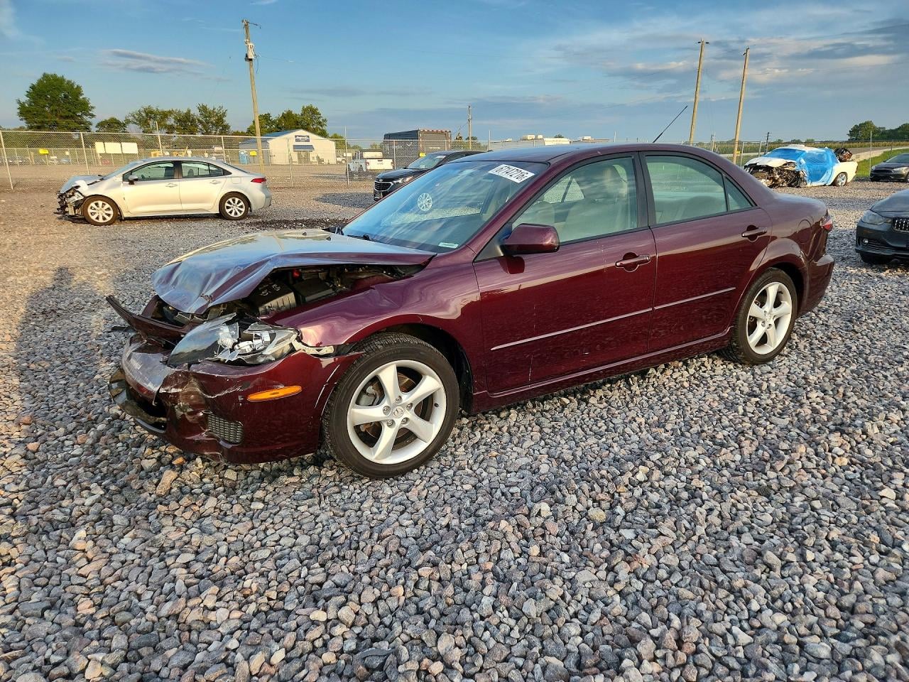 2007 MAZDA 6 | 1YVHP80C075M28388 | UPCARS