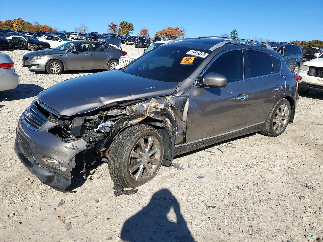 2008 INFINITI EX35 BASE | JNKAJ09F48M352557 | UPCARS