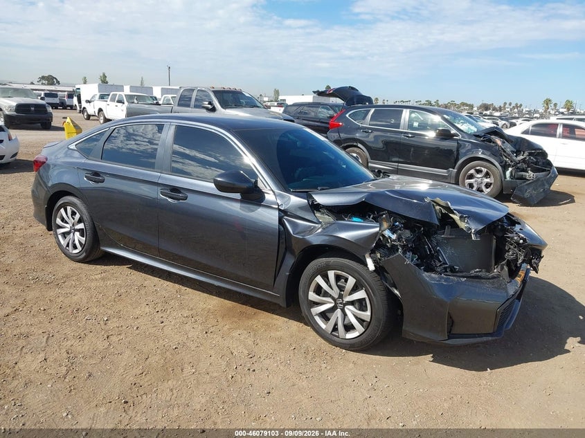 2025 HONDA CIVIC LX | 2HGFE2F2XSH582026 | UPCARS