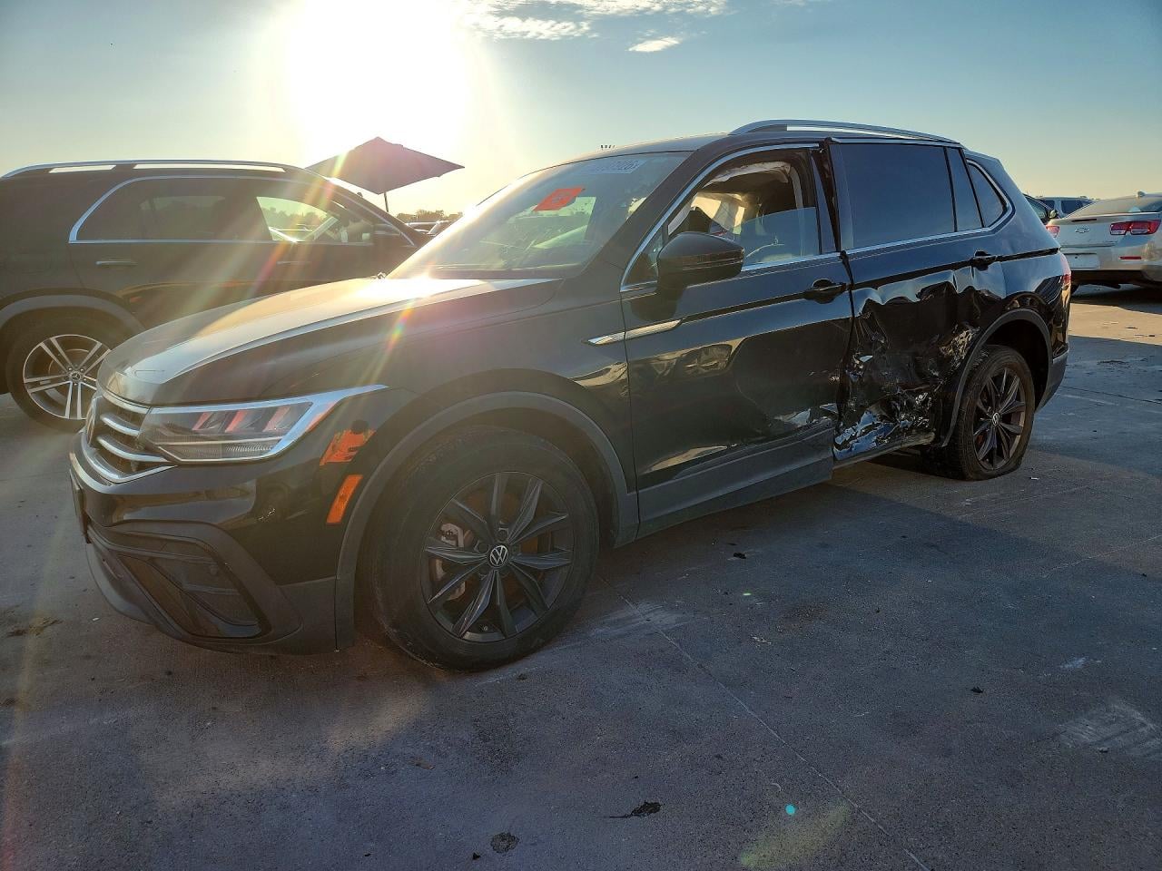 2022 VOLKSWAGEN TIGUAN SE | 3VV2B7AXXNM025372 | UPCARS