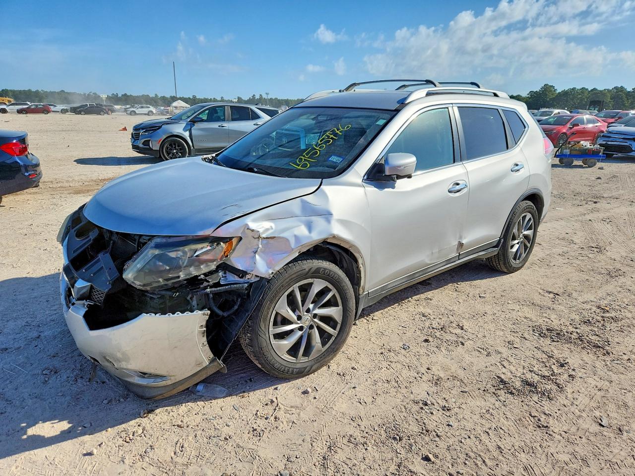 2014 NISSAN ROGUE SL | 5N1AT2MT0EC846433 | UPCARS