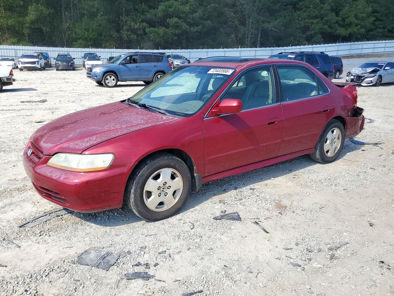 2002 HONDA ACCORD EX | 1HGCG16552A003489 | UPCARS