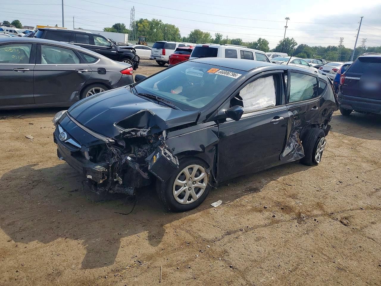 2014 HYUNDAI ACCENT GS | KMHCT5AE0EU150813 | UPCARS