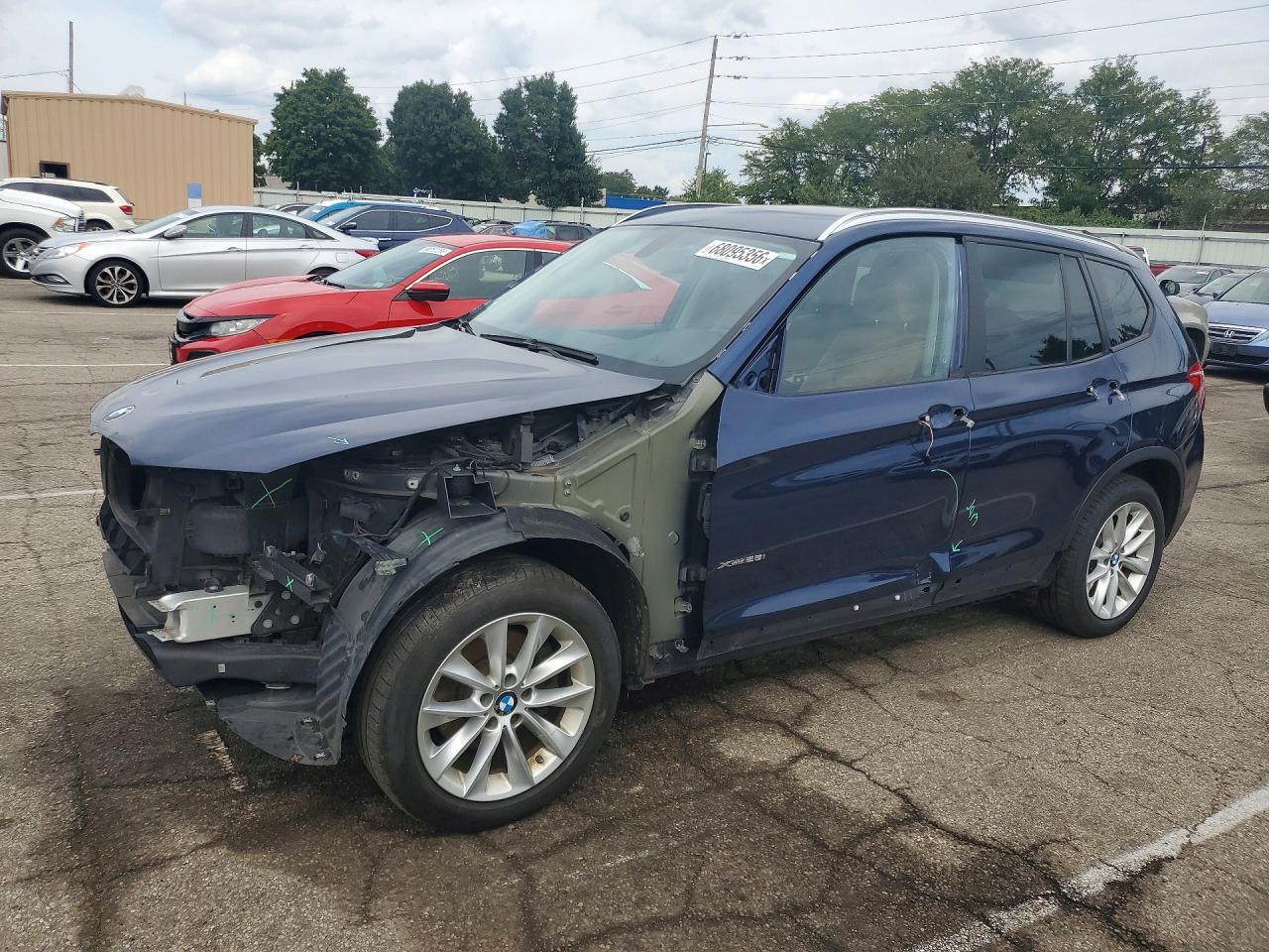2015 BMW X3 XDRIVE28I | 5UXWX9C52F0D52203 | UPCARS