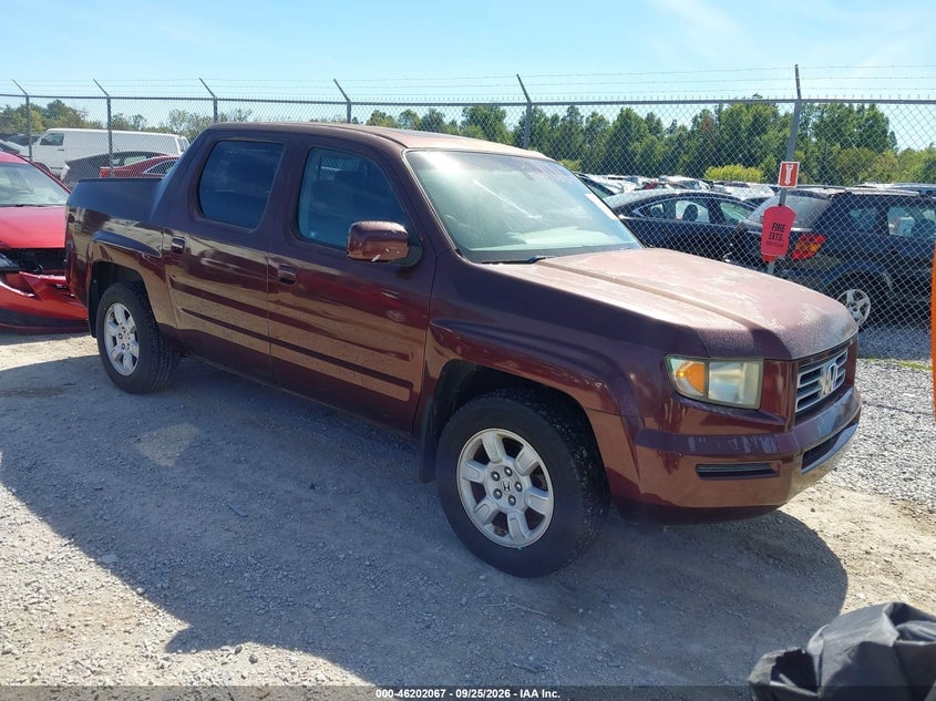 2007 HONDA RIDGELINE RTL | 2HJYK16577H540954 | UPCARS