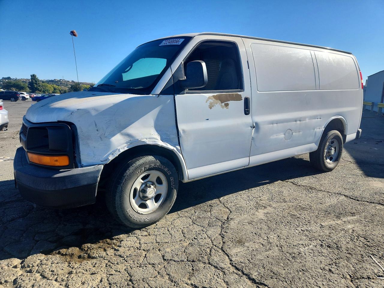 2008 CHEVROLET EXPRESS | 1GCFG15X281172389 | UPCARS