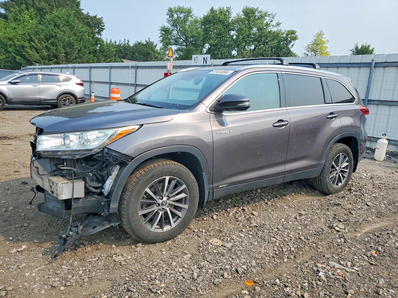2019 TOYOTA HIGHLANDER XLE | 5TDJGRFH6KS058325 | UPCARS