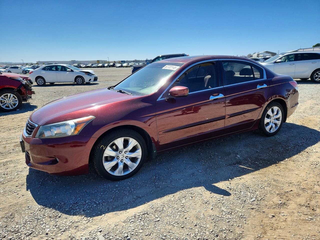 2008 HONDA ACCORD EXL | 1HGCP36898A012498 | UPCARS