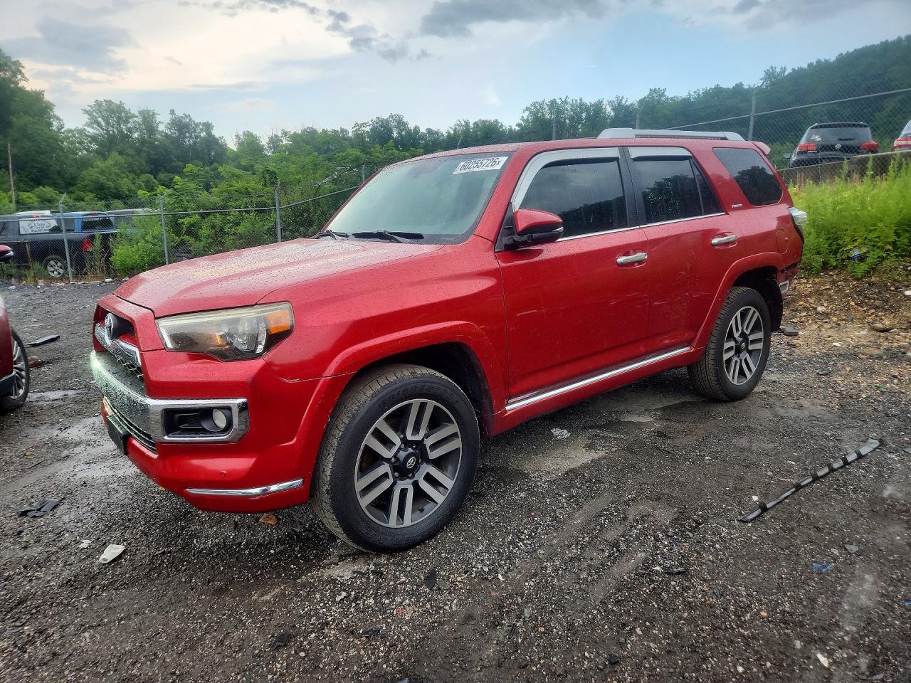 2014 TOYOTA 4RUNNER LIMITED | JTEBU5JRXE5192315 | UPCARS