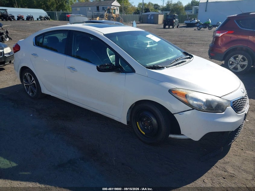 2014 KIA FORT EX | KNAFZ4A81E5084638 | UPCARS