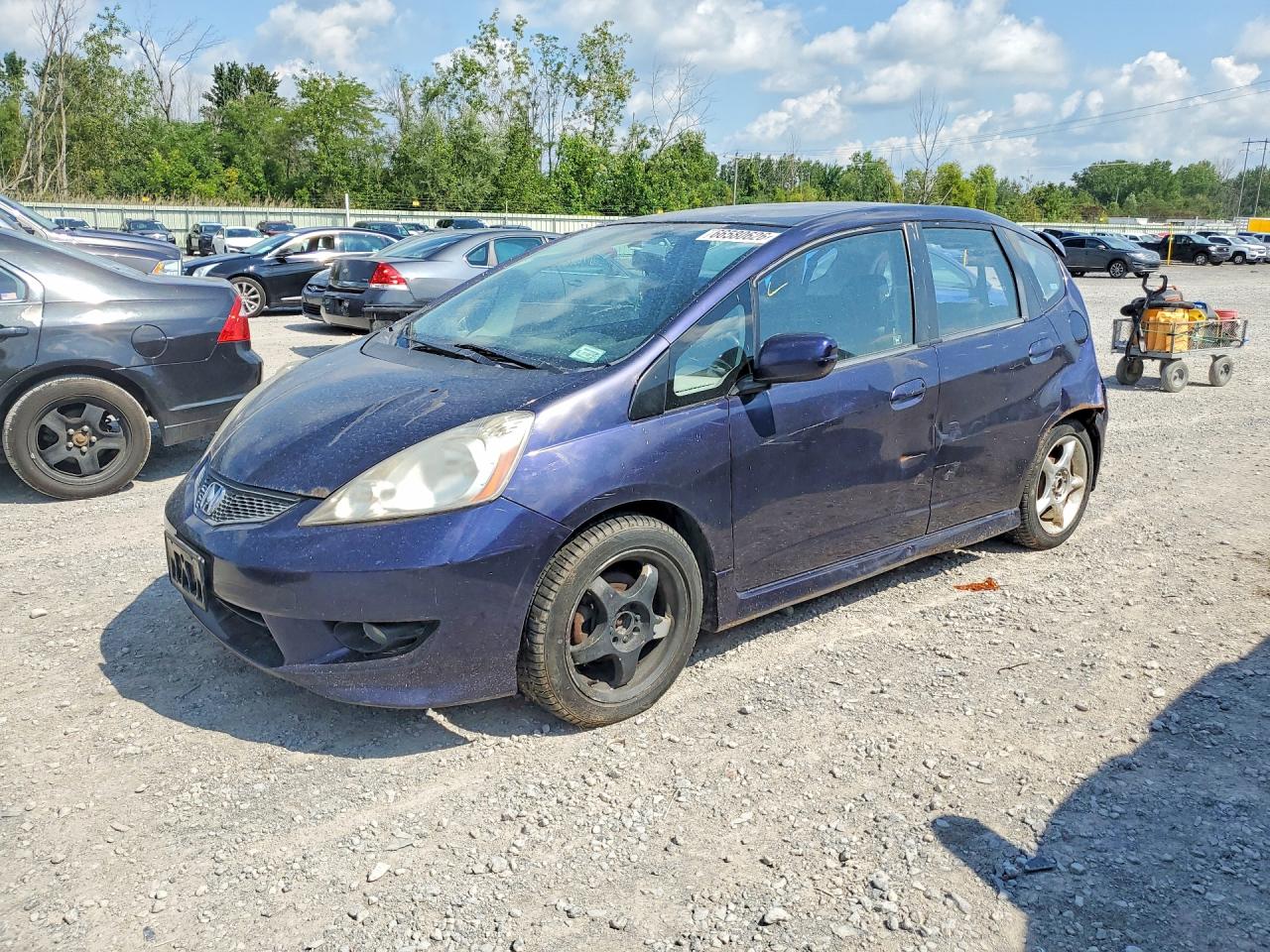 2009 HONDA FIT SPORT | JHMGE87499S074718 | UPCARS