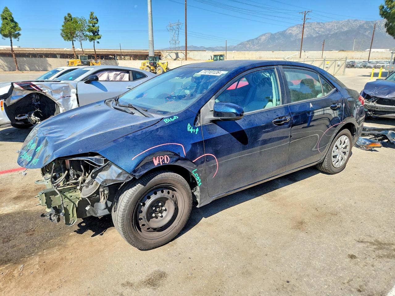 2017 TOYOTA COROLLA LE | 5YFBURHE8HP733240 | UPCARS