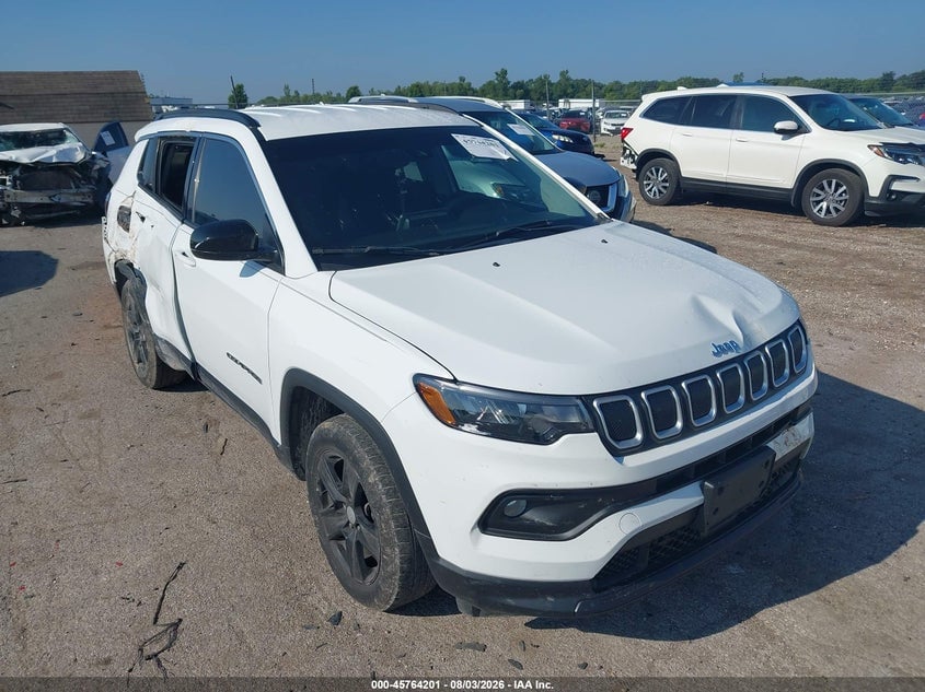 2022 JEEP COMPASS LATITUDE 4X4 | 3C4NJDBB0NT155361 | UPCARS