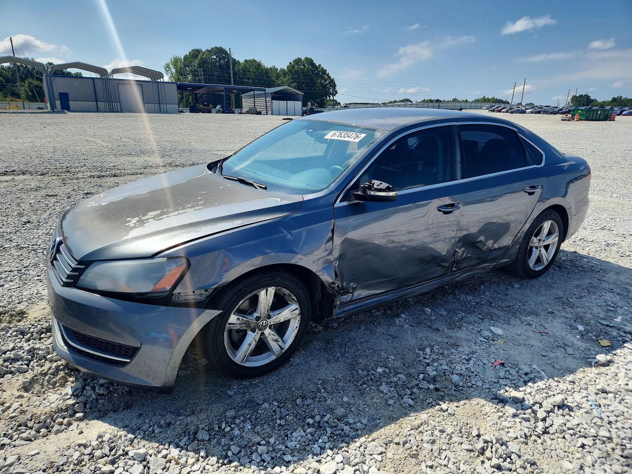 2014 VOLKSWAGEN PASSAT SE | 1VWBP7A36EC004658 | UPCARS