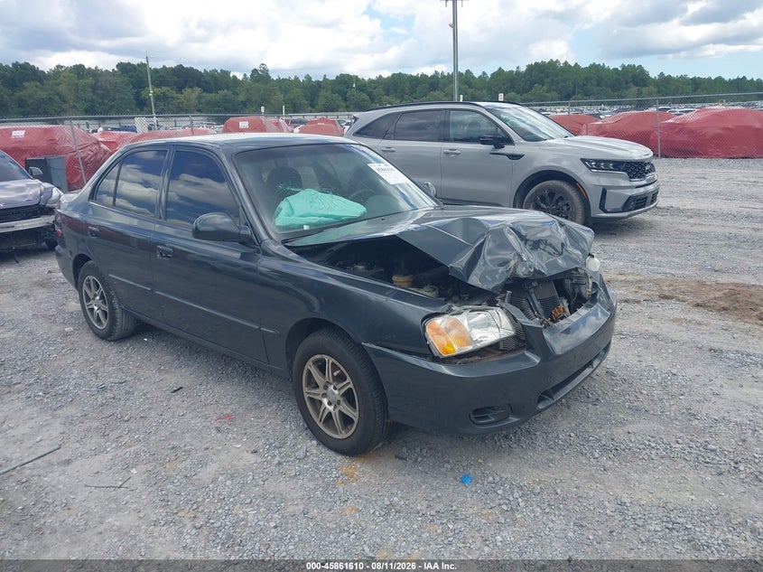 2002 HYUNDAI ACCENT GL | KMHCG45C42U398890 | UPCARS