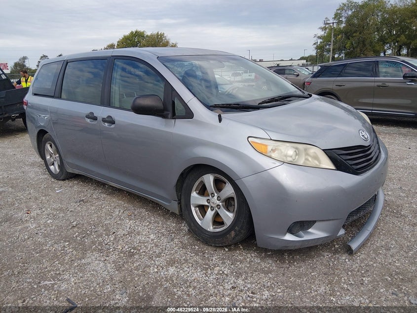2011 TOYOTA SIENNA BASE V6 | 5TDZK3DC4BS144674 | UPCARS