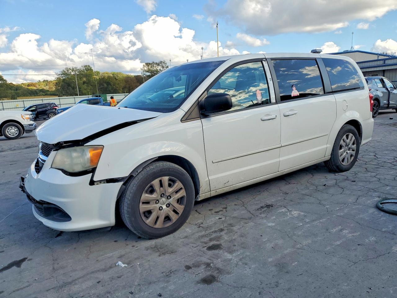 2014 DODGE CARAVAN SE | 2C4RDGBG6ER433317 | UPCARS