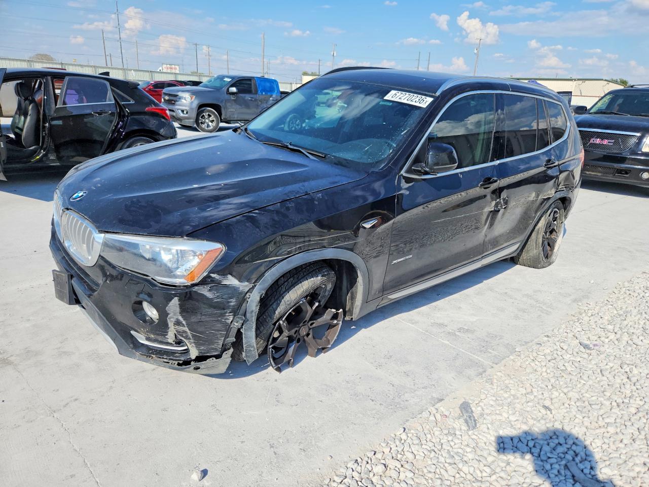 2015 BMW X3 XDRIVE28I | 5UXWX9C51F0D48885 | UPCARS