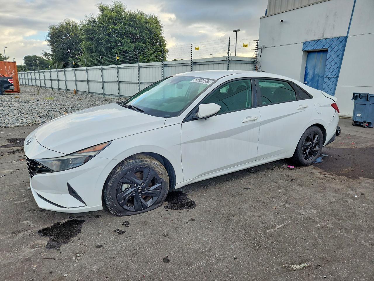 2021 HYUNDAI ELANTRA BLUE | KMHLM4AJ8MU009992 | UPCARS