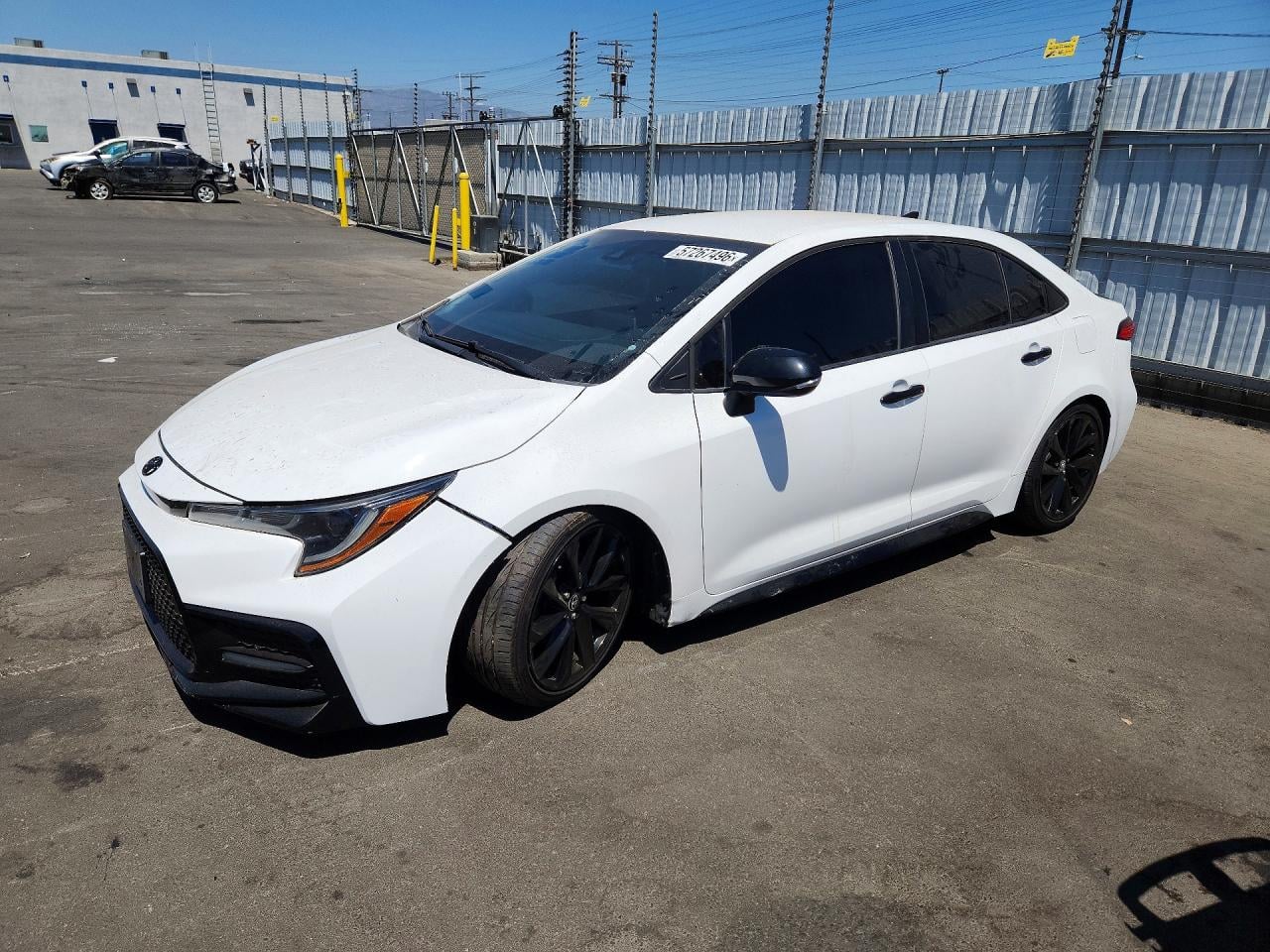 2021 TOYOTA COROLLA SE NIGHTSHADE EDITION | 5YFS4MCE0MP070380 | UPCARS