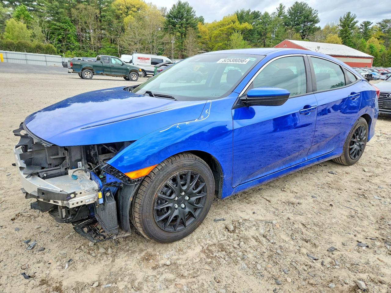 2019 HONDA CIVIC LX | 19XFC2F61KE200484 | UPCARS
