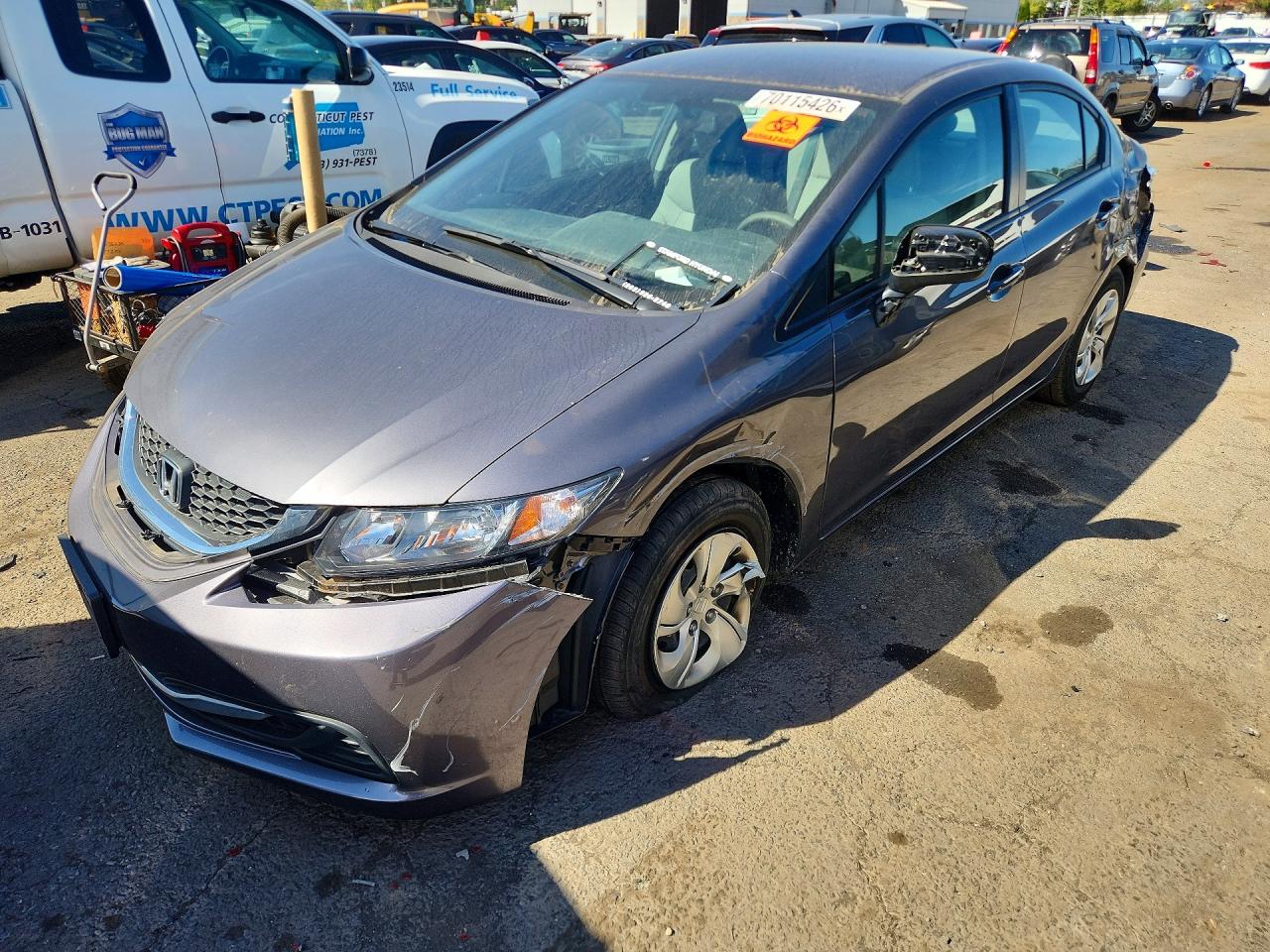 2015 HONDA CIVIC LX | 2HGFB2F52FH509824 | UPCARS