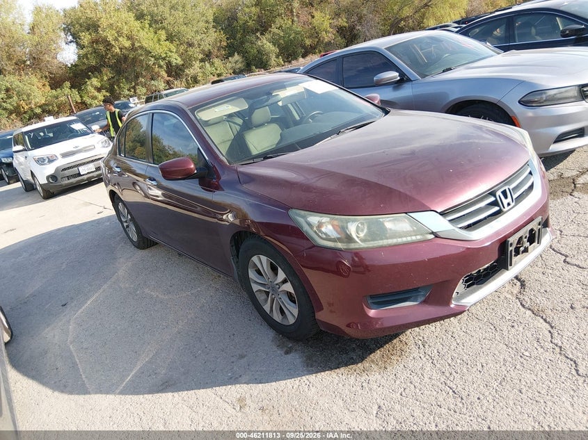 2014 HONDA ACCORD LX | 1HGCR2F32EA300156 | UPCARS
