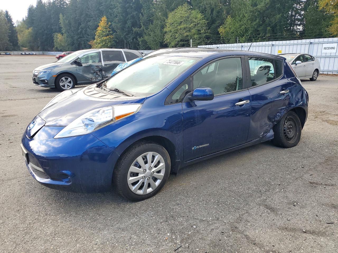 2017 NISSAN LEAF S | 1N4BZ0CP7HC309911 | UPCARS