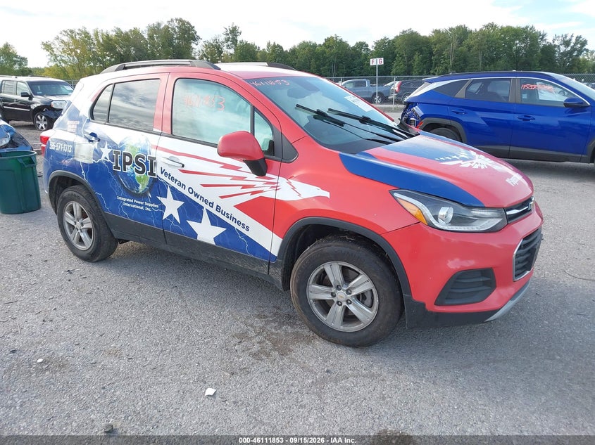 2021 CHEVROLET TRAX AWD LT | KL7CJPSB6MB349222 | UPCARS