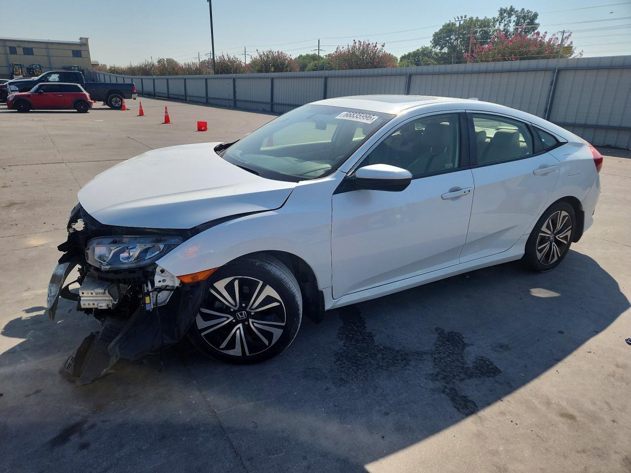 2018 HONDA CIVIC EX | JHMFC1F37JX014428 | UPCARS