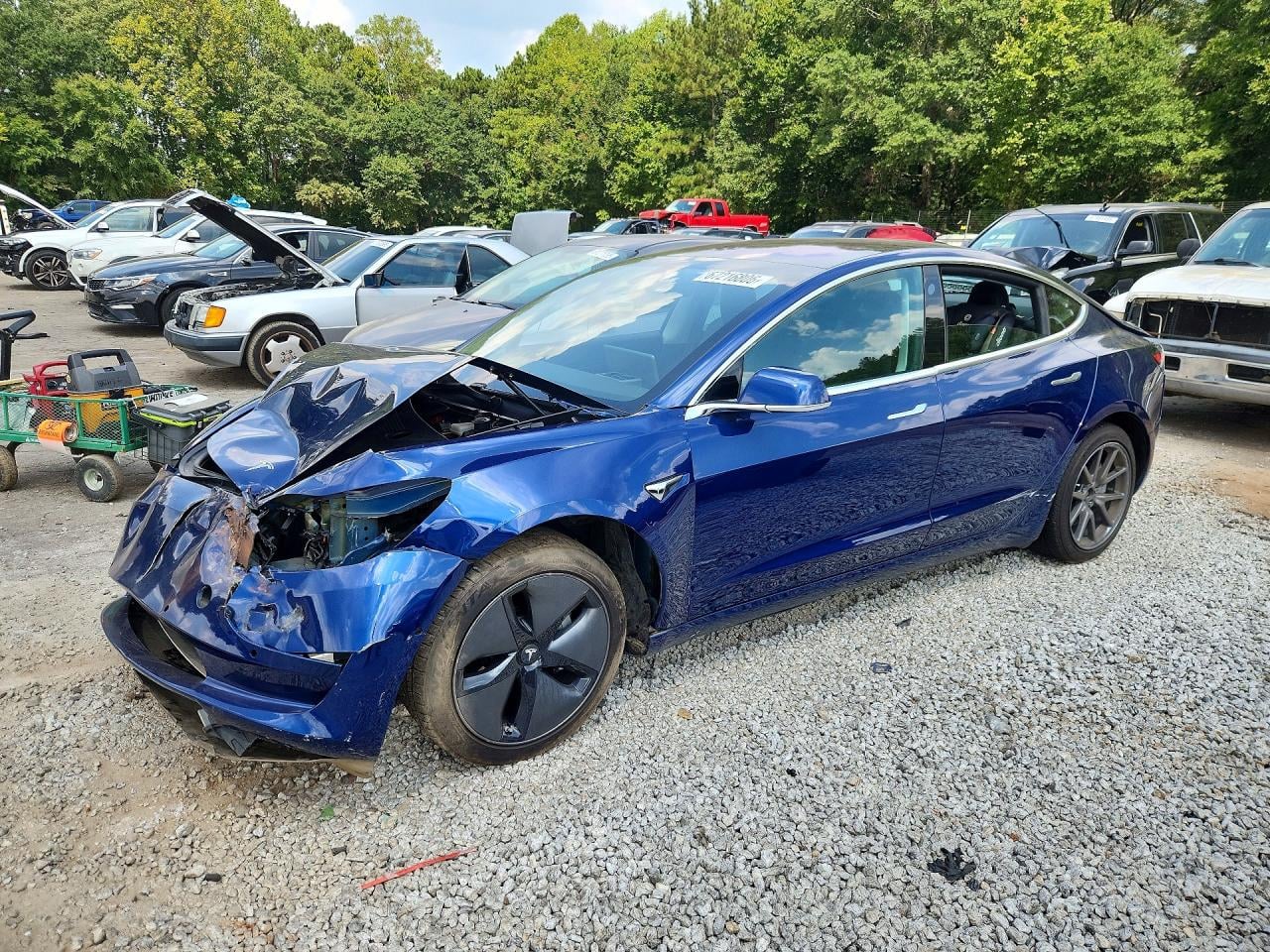 2019 TESLA MODEL 3 | 5YJ3E1EA0KF190358 | UPCARS