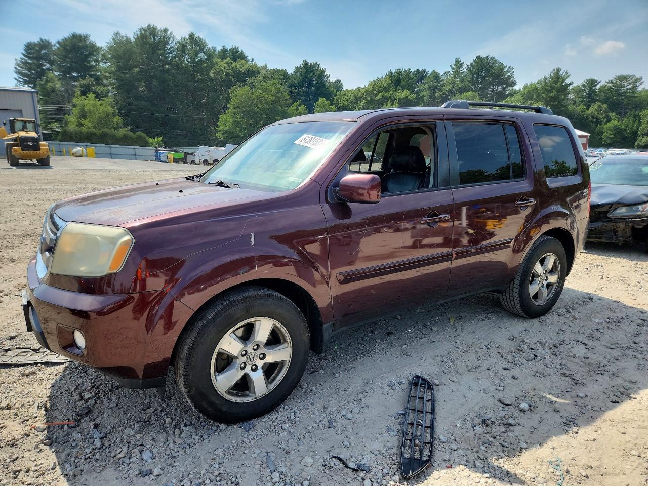 2011 HONDA PILOT EXL | 5FNYF4H58BB088633 | UPCARS