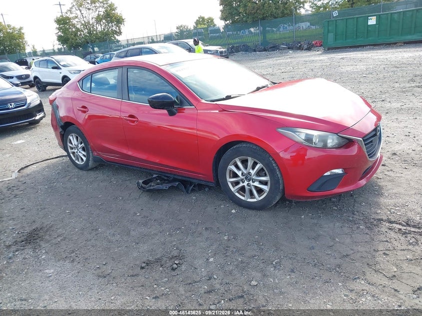 2014 MAZDA MAZDA3 I TOURING | JM1BM1V73E1166491 | UPCARS