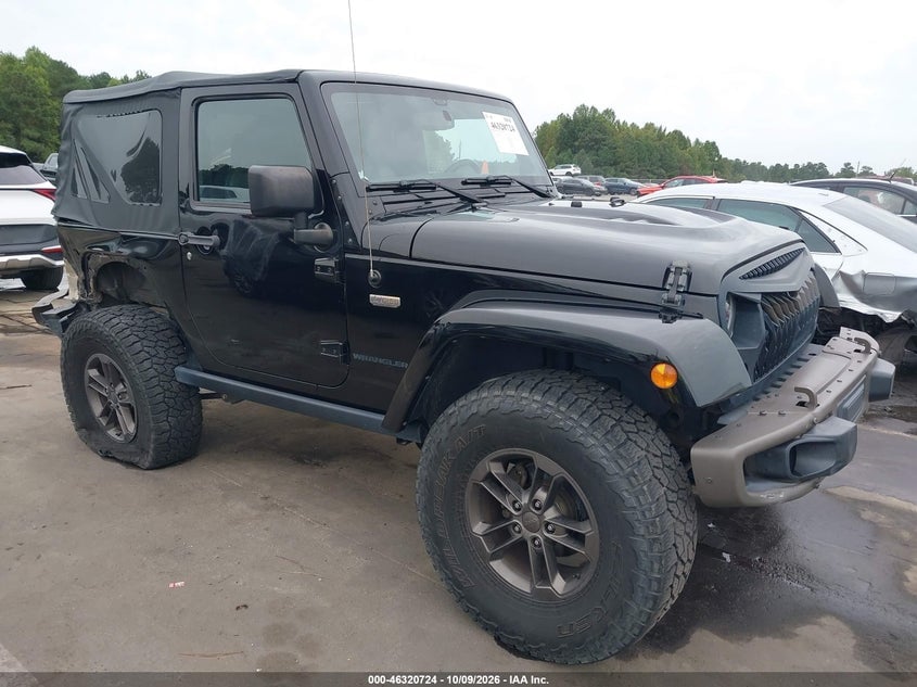 2016 JEEP WRANGLER 75TH ANNIVERSARY | 1C4AJWBG6GL291661 | UPCARS