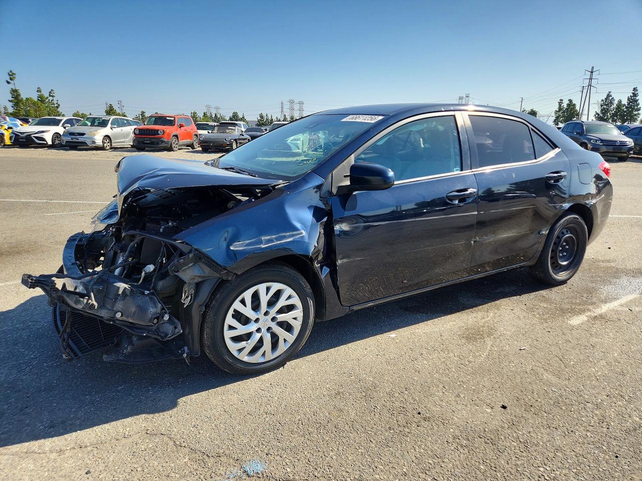 2018 TOYOTA COROLLA LE | 5YFBURHE0JP769297 | UPCARS