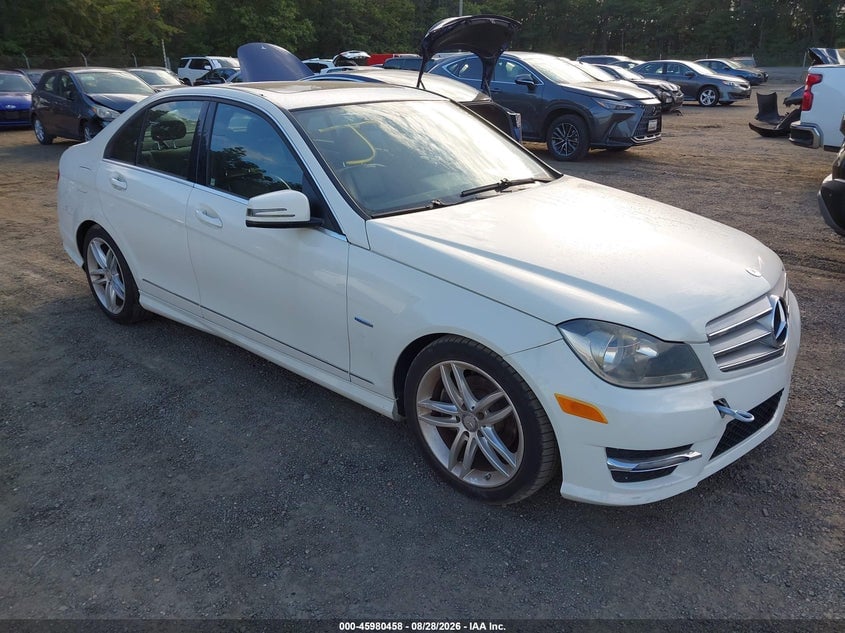 2012 MERCEDES-BENZ C 250 SPORT | WDDGF4HB7CR232112 | UPCARS