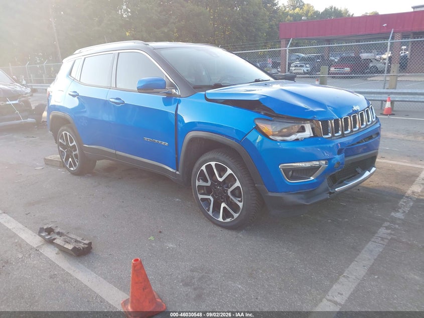 2021 JEEP COMPASS LIMITED 4X4 | 3C4NJDCB1MT517680 | UPCARS