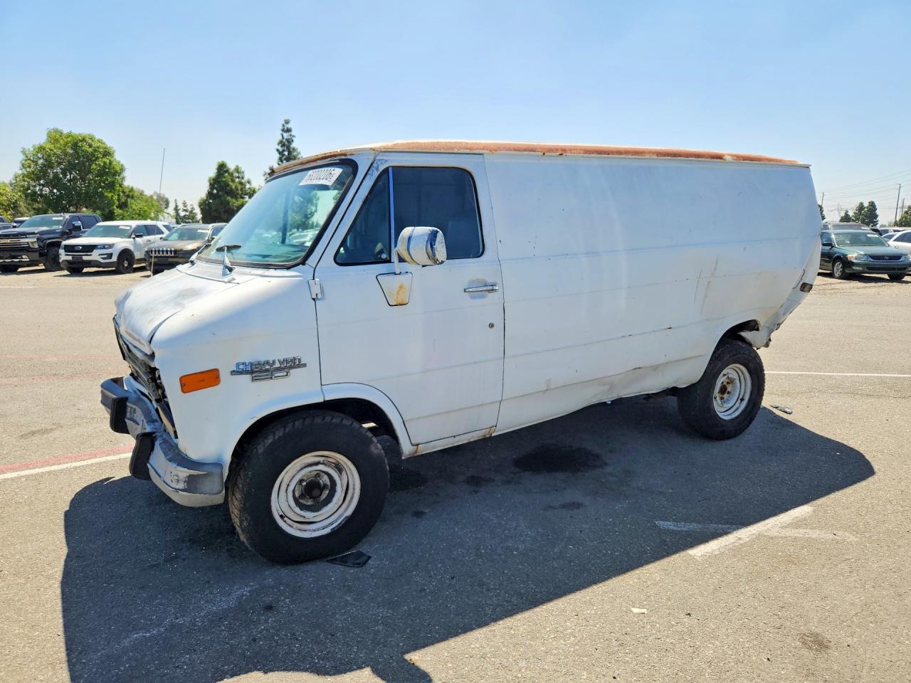 1992 CHEVROLET G SERIES DELIVERY VAN | 1GCEG25K9N7120210 | UPCARS