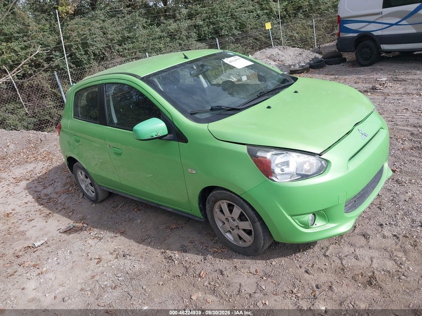 2014 MITSUBISHI MIRAG ES | ML32A4HJ0EH015197 | UPCARS