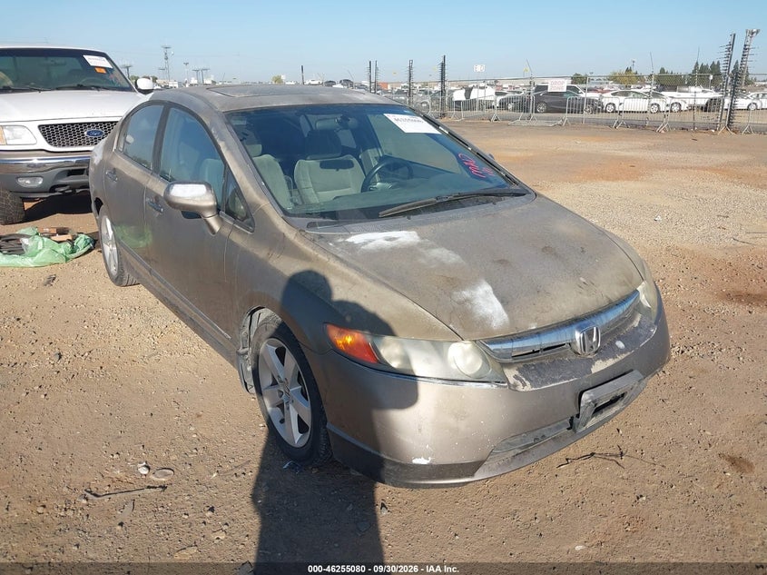 2008 HONDA CIVIC EX | 2HGFA16878H514575 | UPCARS
