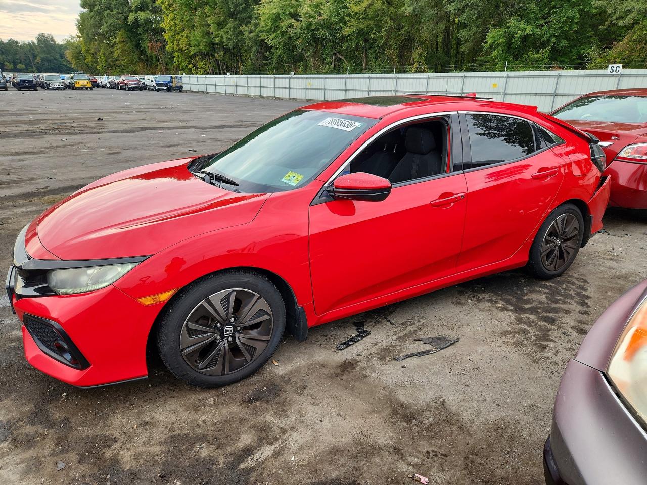 2017 HONDA CIVIC EX | SHHFK7H56HU406566 | UPCARS