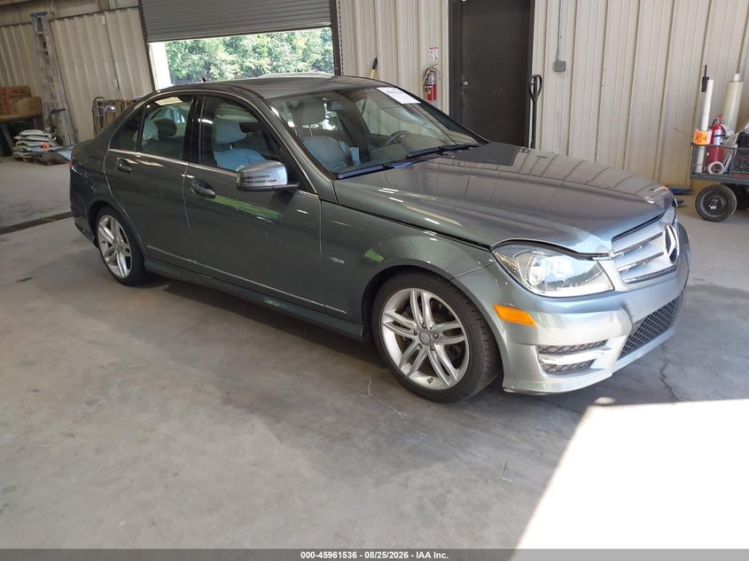 2012 MERCEDES-BENZ C 250 SPORT | WDDGF4HBXCR235733 | UPCARS